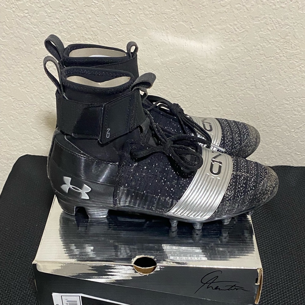 Mens Under Armour C1N MC Football Cleats sz 7.5 Cam Newton